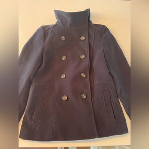 H&M Double-breasted Peacoat, Size 10